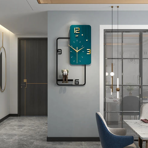 Blue delight imported wall clock